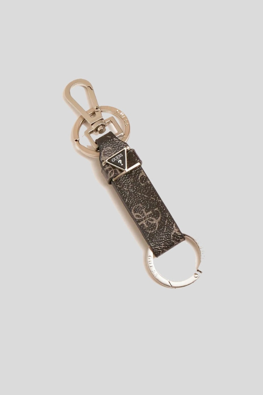 Uomo guess Portachiavi | Vezzola Flat Key Ring - Dark Black