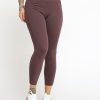 Donna glamorous Leggings | Ladies Leggins - Chocolate