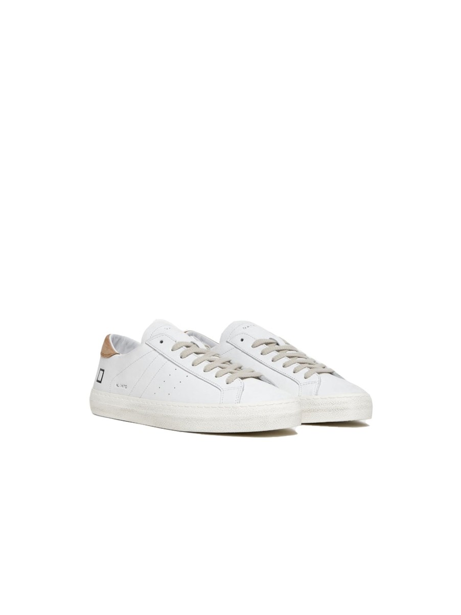 Scarpe d.a.t.e. | Hill Low Vintage Calf - White Rust