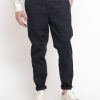 Uomo bl11 Pantaloni | Chinos Basico Blu Navy