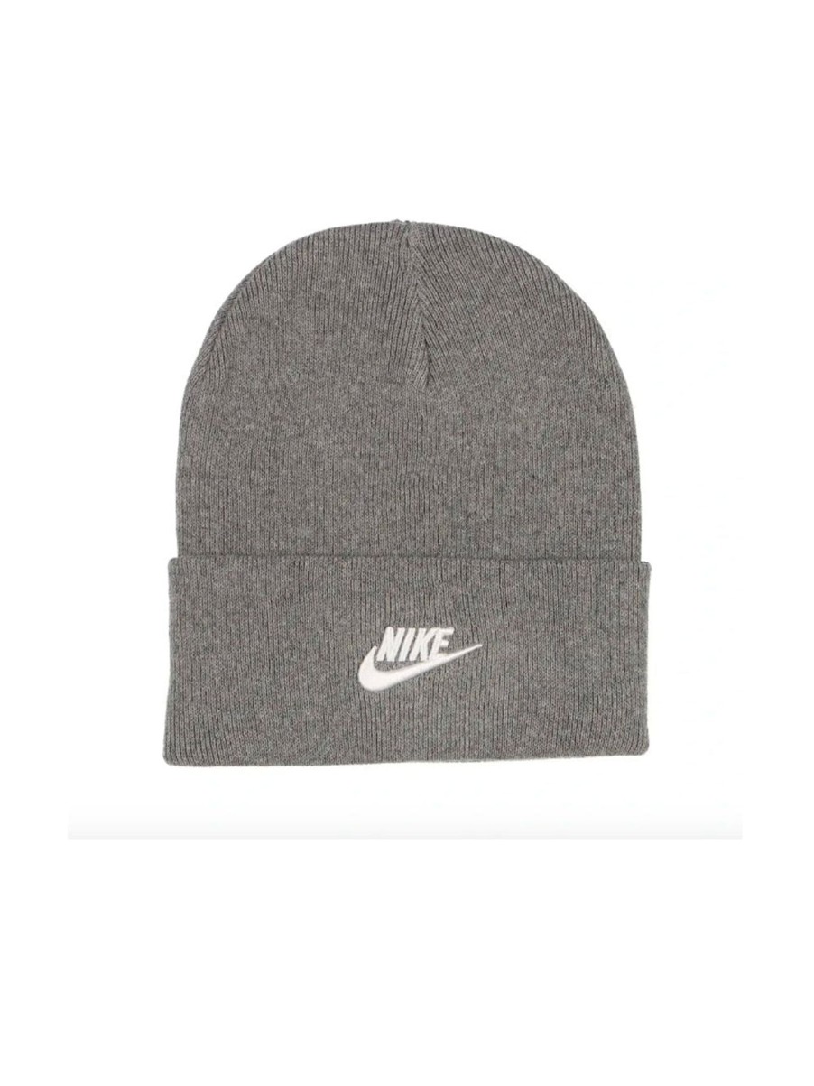 Uomo nike Cappelli | Peak Tall Cuff Futura Beanie - Carbon