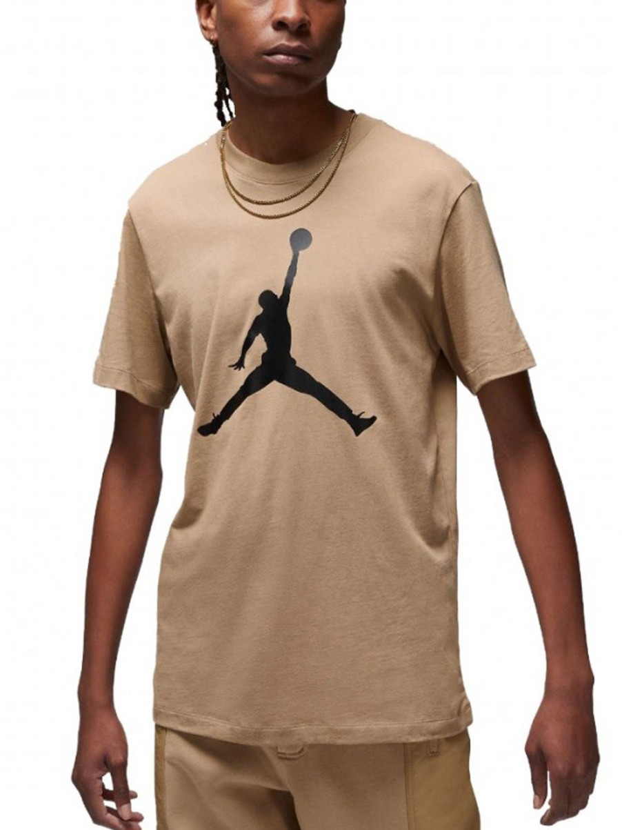 Uomo jordan T-Shirt | Jumpman Men'S T-Shirt - Beige