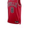 Uomo nike Canotte | Chicago Bulls Icon Edition-Red