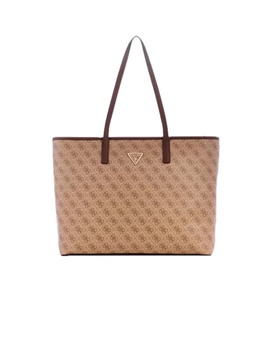 Donna guess Borse | Power Play Large Tech Tote - Latte Logo