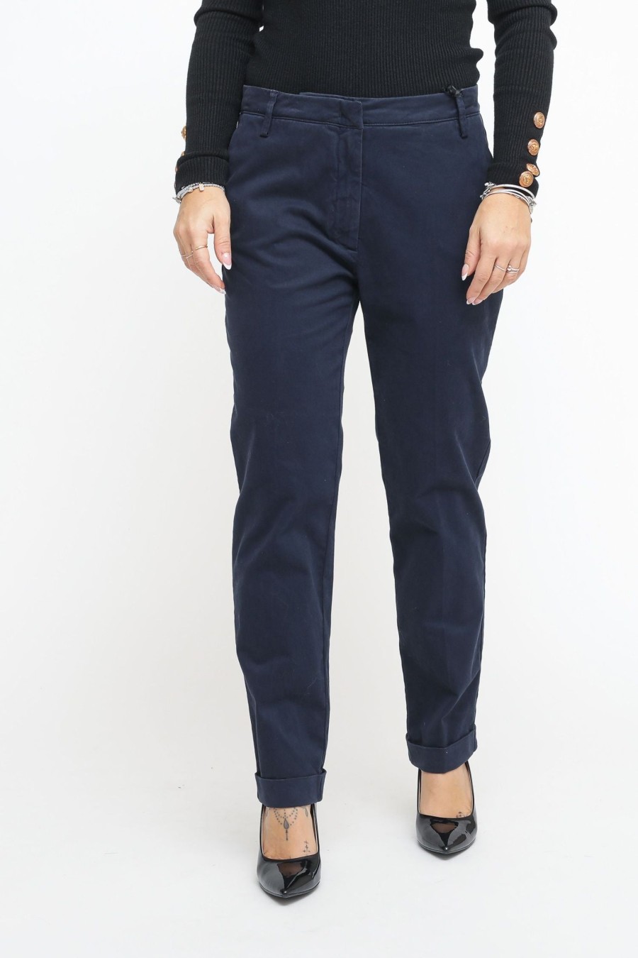 Donna berna Pantaloni | Chino - Blu